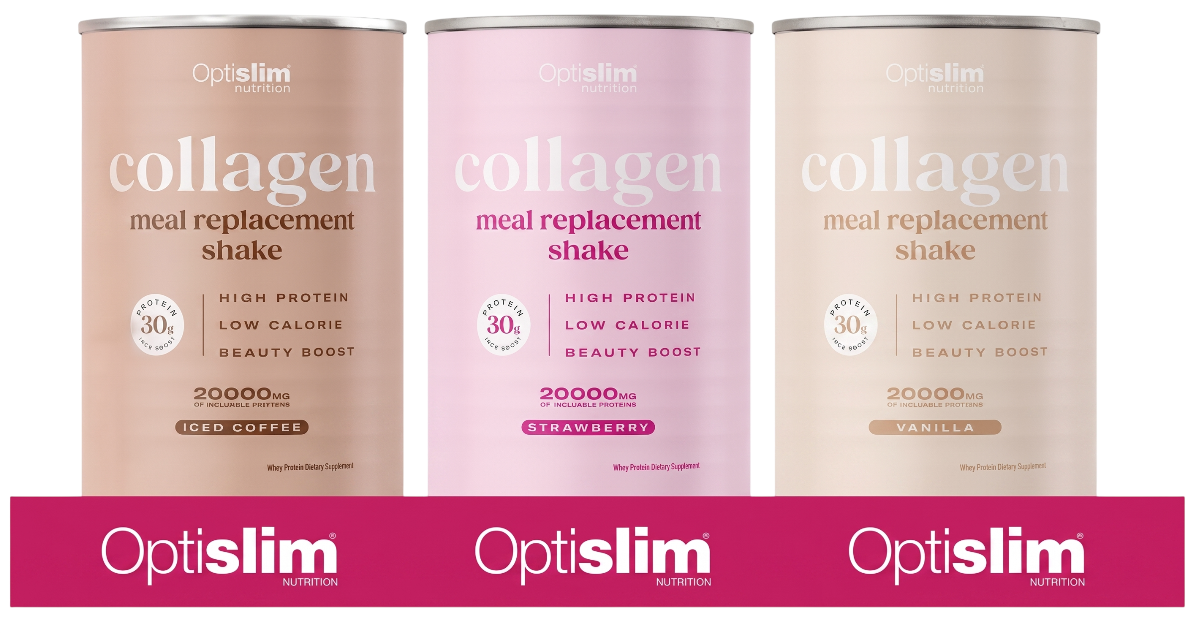 Optislim collagen meal replacement shake